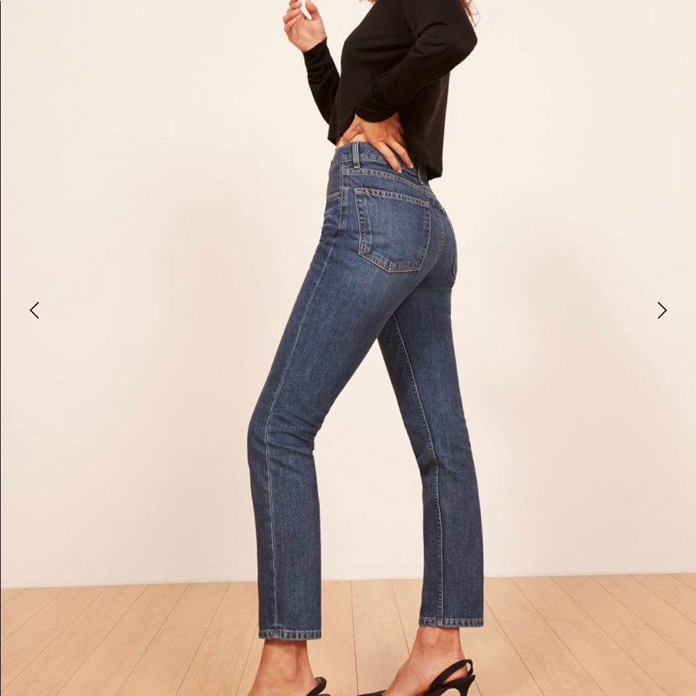 NWT Reformation Julie High Cigarette Jean